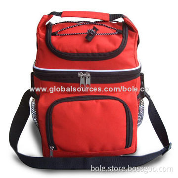 Eco-friendly Cooler Bag with Foil Insulated Lining and Different Compartments for Food/Fruits